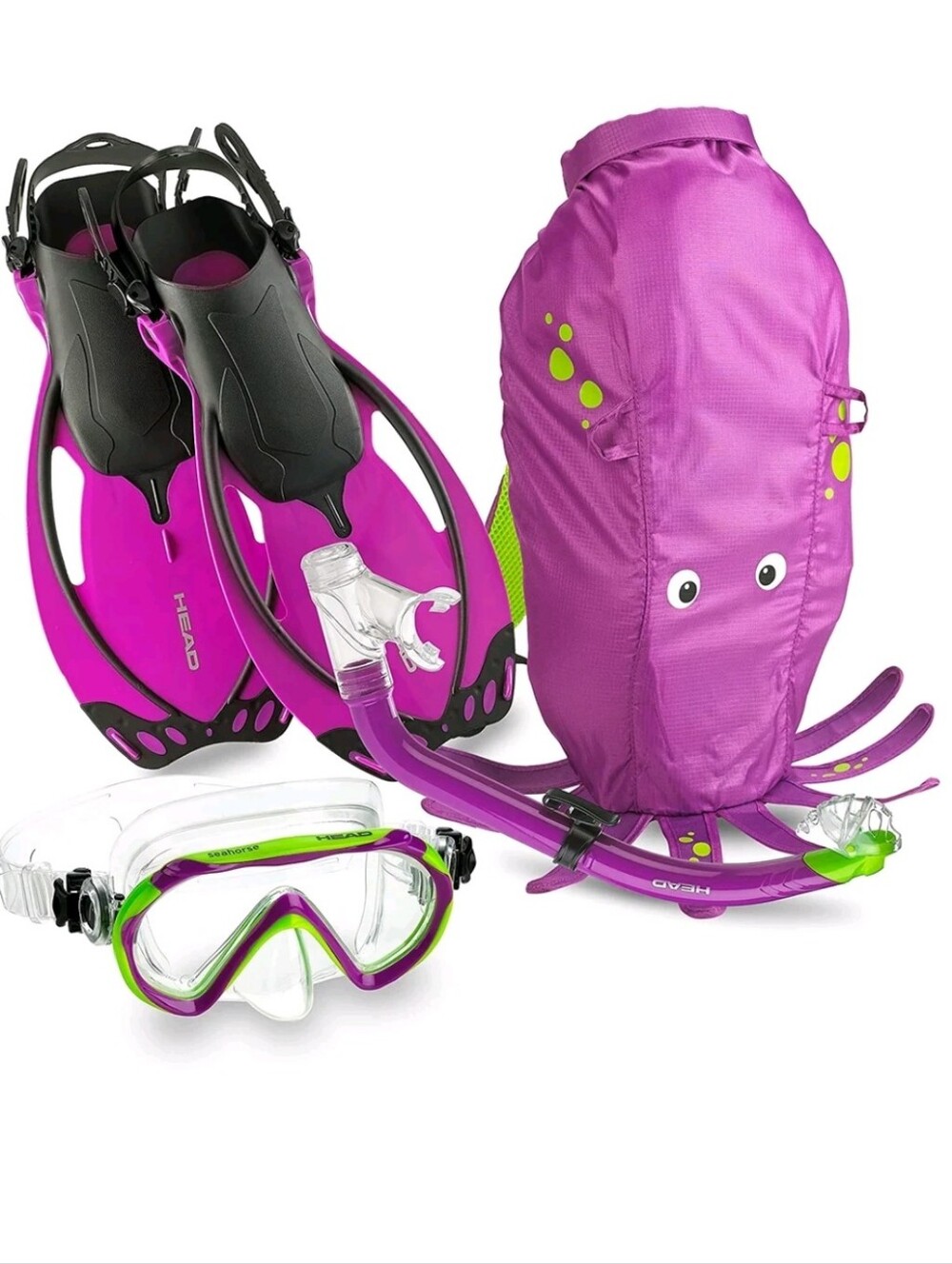 Head Sea Pals Snorkel Mask And Fins Set